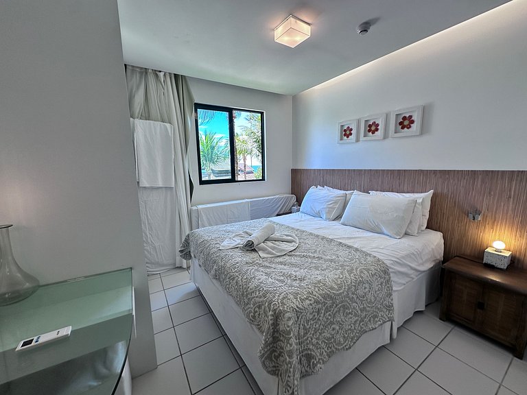 Flat at Marulhos Resort with sea view in Muro Alto - Porto d