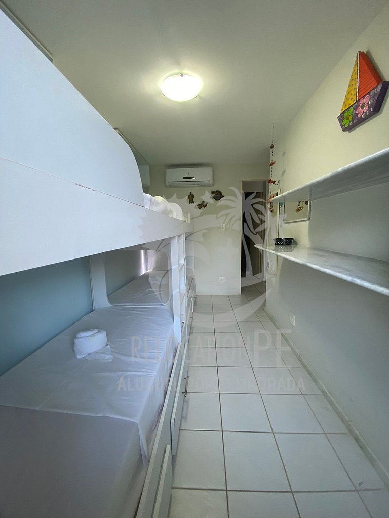Casa com 2 quartos a 50m do mar no Merepe Residence - Porto
