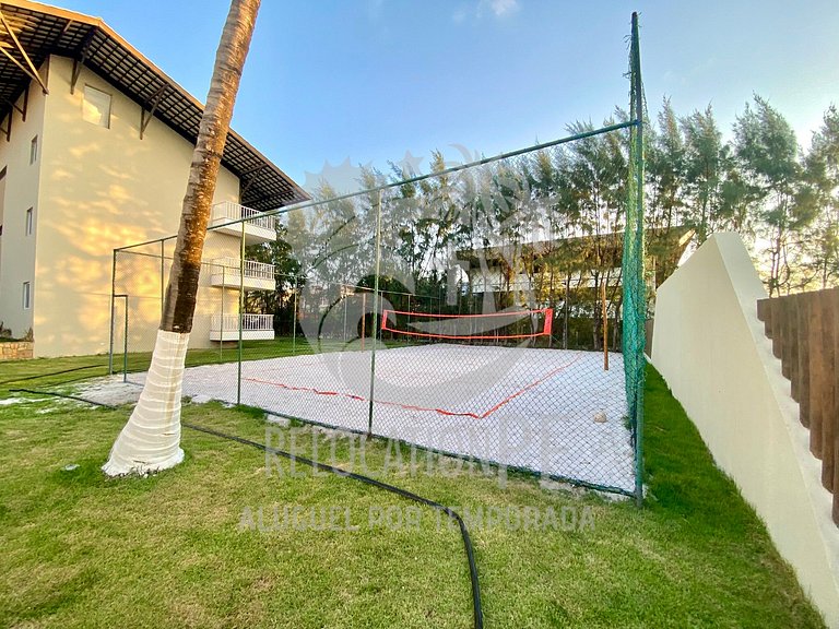 Marupiara Suítes Resort 117 | Flat Vista Mar em Muro Alto