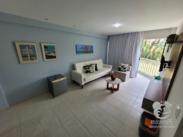 Marupiara Suítes 118 | Flat Vista Mar em Muro Alto