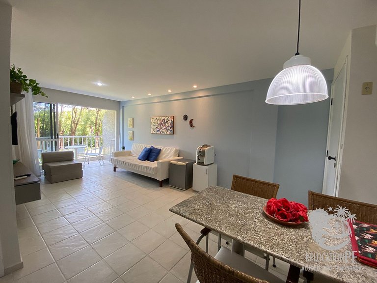Flat Sofisticado com Vista para o Mar | Marupiara Suítes 119