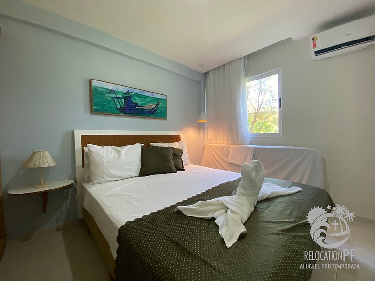 Flat Sofisticado com Vista para o Mar | Marupiara Suítes 119