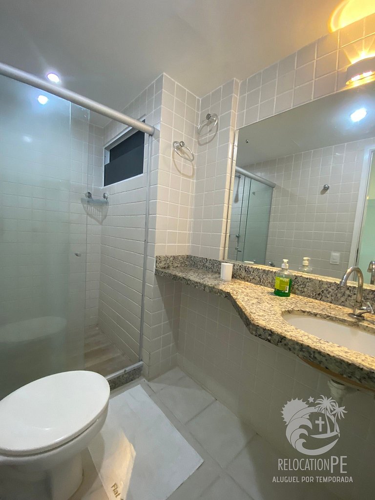 Flat Sofisticado com Vista para o Mar | Marupiara Suítes 119