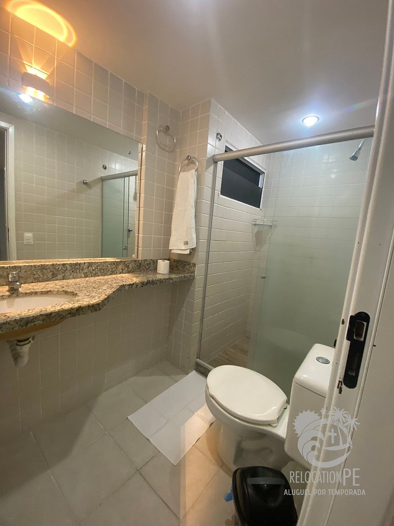 Flat with sea view at Marupiara Suítes - 120 - Muro Alto