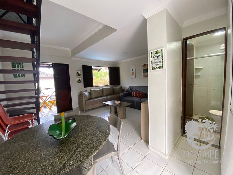 Casa de 3 dormitorios con vista al mar en Merepe Residence (