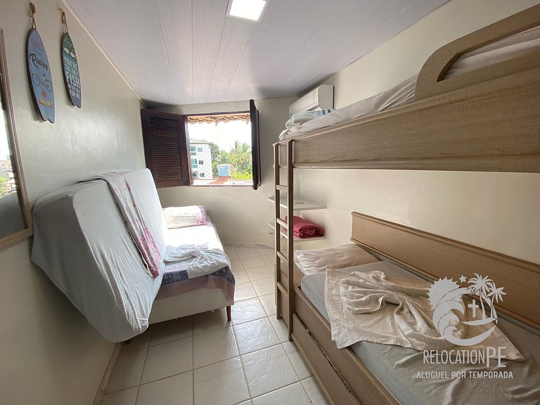 Casa de 3 dormitorios con vista al mar en Merepe Residence (