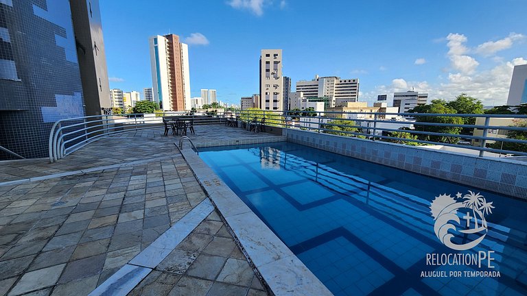 Excellent Flat in cond. Metrópolis - Ilha do Leite