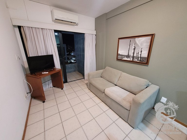 Excellent Flat in cond. Metrópolis - Ilha do Leite