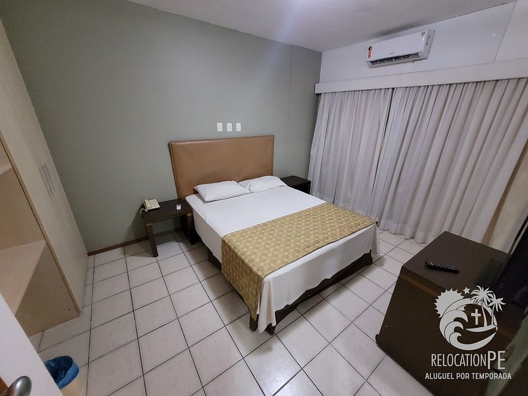 Excelente Flat no condomínio Metropolis - Ilha do Leite