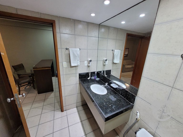 Excelente Flat no condomínio Metropolis - Ilha do Leite | 11