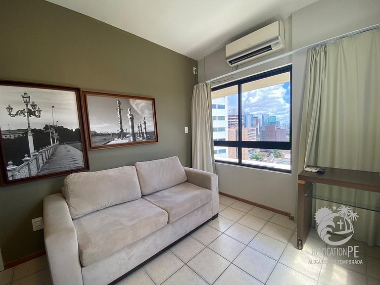 Excelente Flat - 2 quartos no condomínio Metropolis | 1106