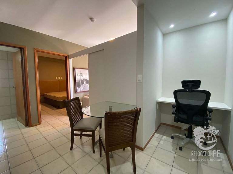 Excelente Piso de dos habitaciones en el condominio Metropol