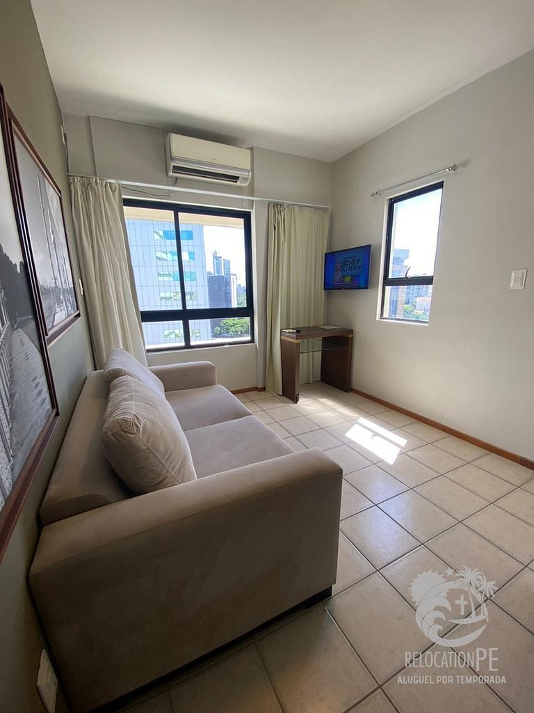 Excelente Flat - 2 quartos no condomínio Metropolis | 1106