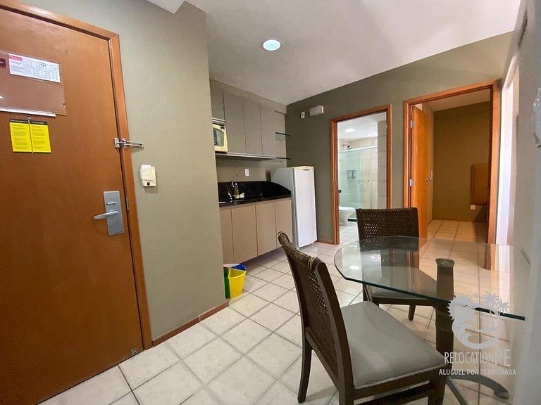 Excelente Flat - 2 quartos no condomínio Metropolis | 1106