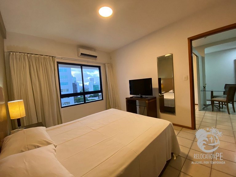 Excelente Flat - 2 quartos no condomínio Metropolis | 1106