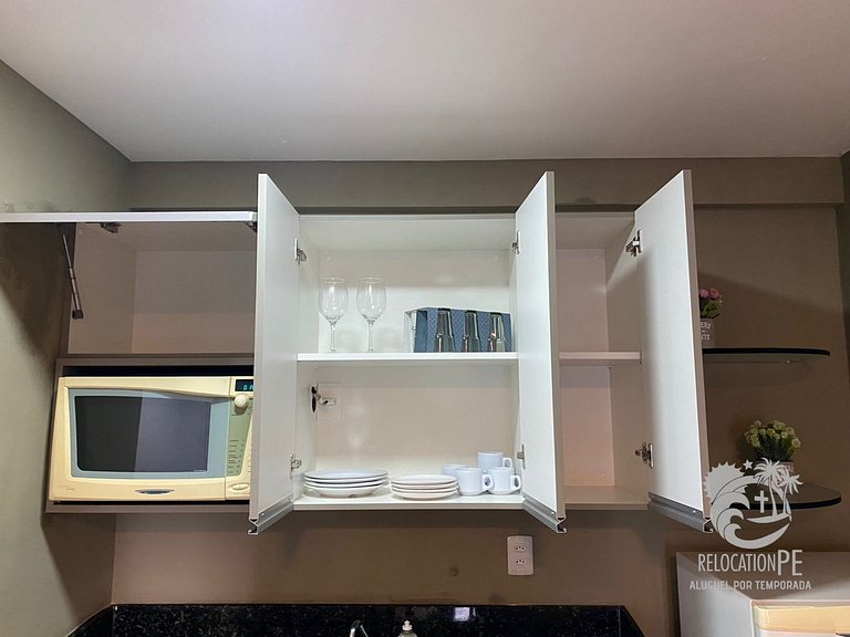 Excelente Flat - 2 quartos no condomínio Metropolis | 1106