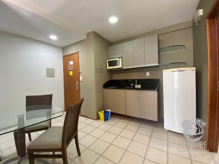 Excelente Flat - 2 quartos no condomínio Metropolis | 1106