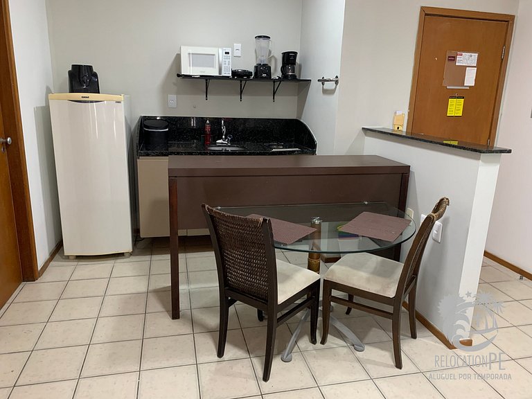 Excelente Flat no Condomínio Metropolis |1301
