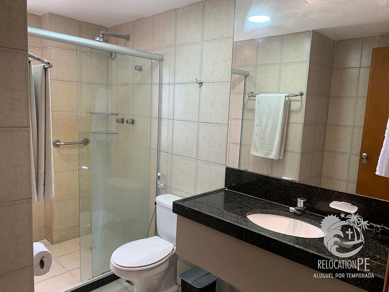 Excellent Flat in cond. Metrópolis - Ilha do Leite