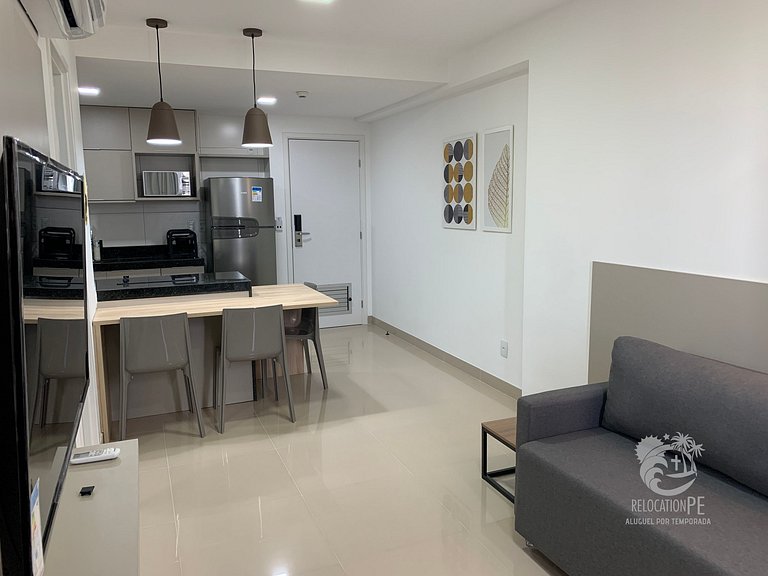 Beach Class Hotels & Residence 1305 - Flat Exclusivo complet