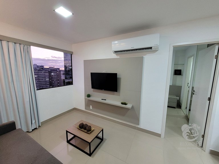 Beach Class Hotels & Residence 1305 - Flat de luxo completo