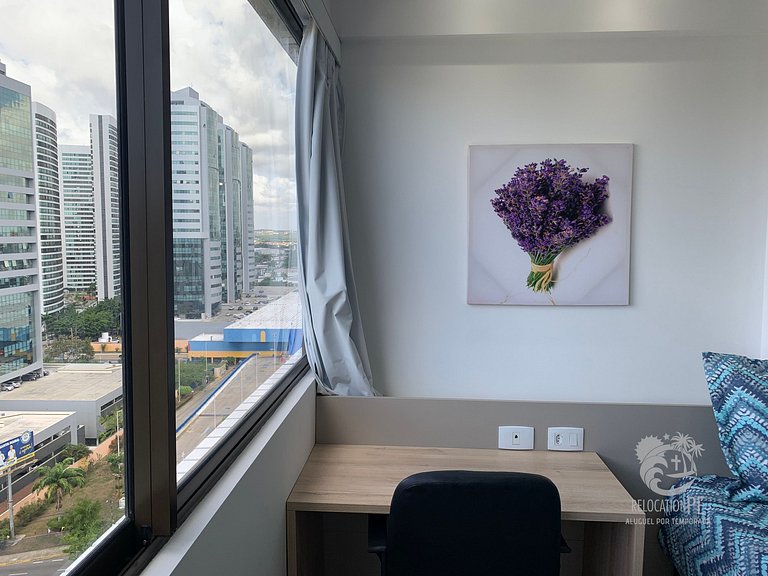 Beach Class Hotels & Residence 1305 - Flat de luxo completo