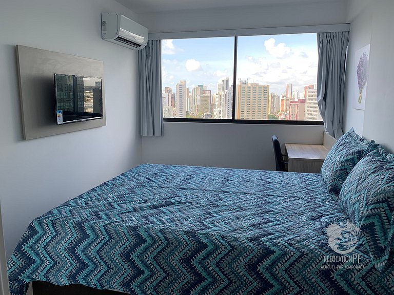 Beach Class Hotels & Residence 1305 - Flat de luxo completo