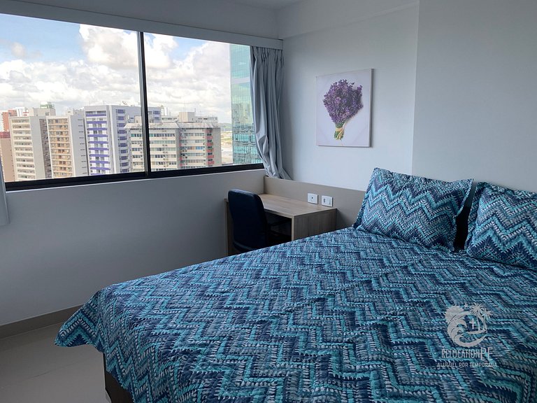 Beach Class Hotels & Residence 1305 - Flat de luxo completo