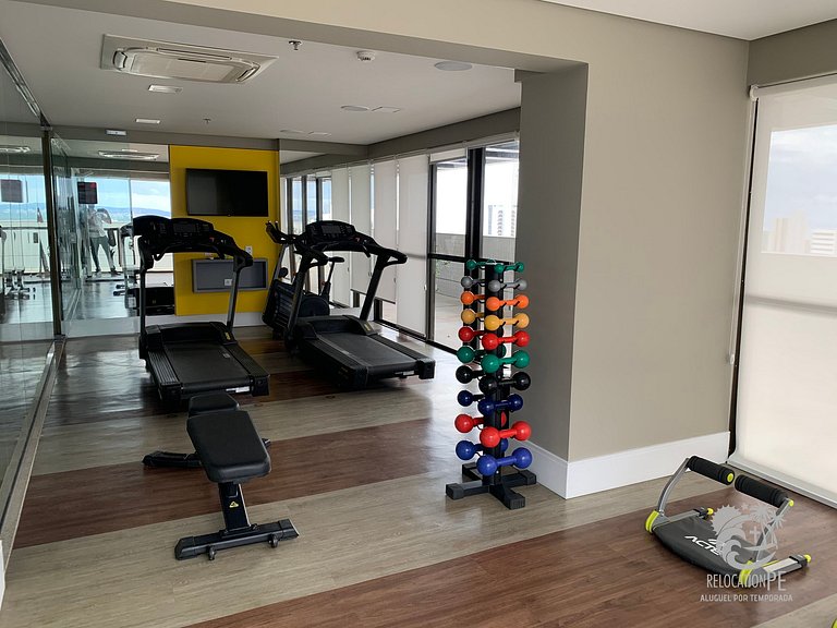 Beach Class Hotels & Residence 1305 - Flat de luxo completo