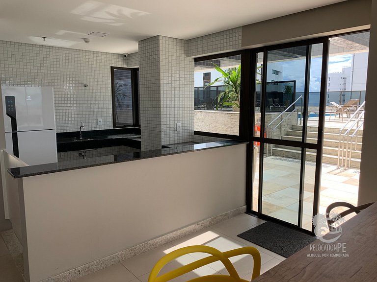 Beach Class Hotels & Residence 1305 - Flat de luxo completo