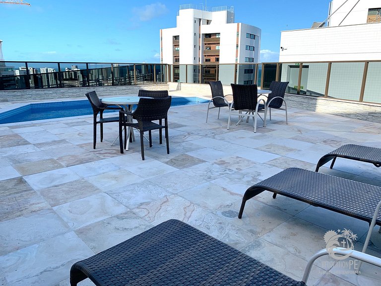 Beach Class Hotels & Residence 1305 - Flat de luxo completo