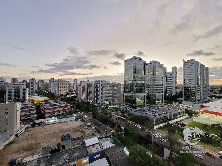 Beach Class Hotels & Residence 1305 - Flat de luxo completo