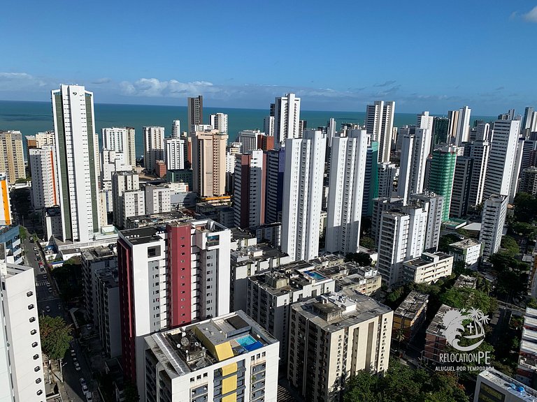Beach Class Hotels & Residence 1305 - Flat de luxo completo