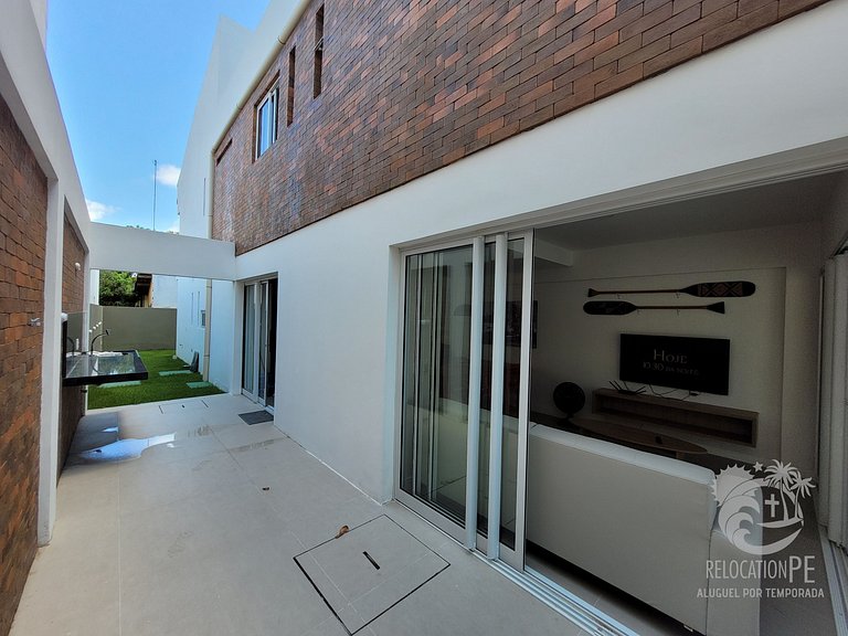 Casa Completa para 8 pessoas no Vila Sol em Serrambi | 01