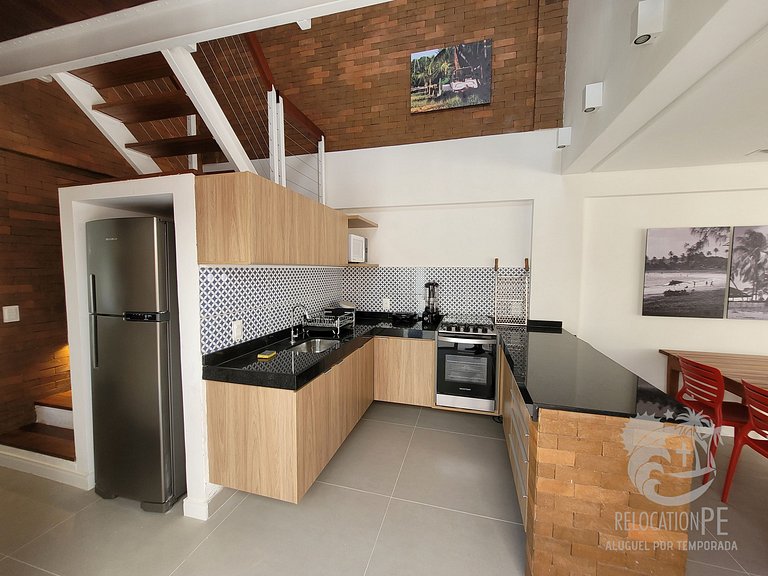 Casa Completa para 8 pessoas no Vila Sol em Serrambi | 01