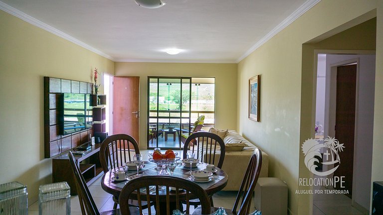 Hotel Canariu's Gravatá 102 BL16 | Flat Térreo com 2 Suítes