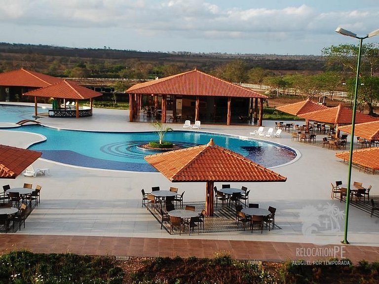 Hotel Canariu's Gravatá 102 BL16 | Flat Térreo com 2 Suítes