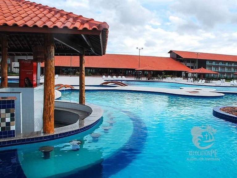 Hotel Canariu's Gravatá 102 BL16 | Flat Térreo com 2 Suítes