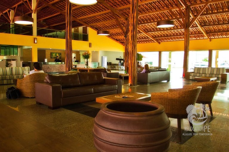 Hotel Canariu's Gravatá 102 BL16 | Flat Térreo com 2 Suítes