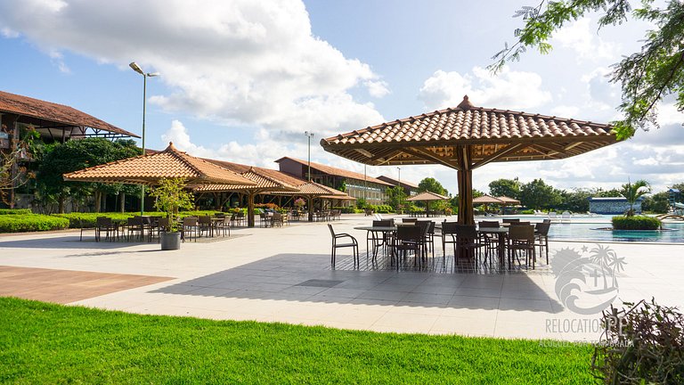 Hotel Canariu's Gravatá 102 BL16 | Flat Térreo com 2 Suítes