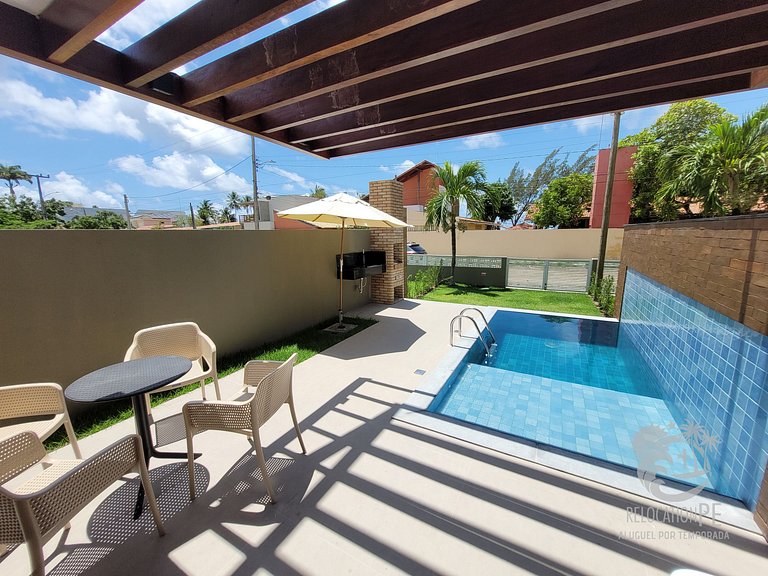 Casa Completa para 8 pessoas no Vila Sol em Serrambi | 02