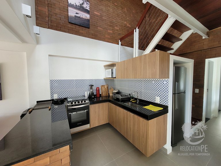 Casa Completa para 8 pessoas no Vila Sol em Serrambi | 02