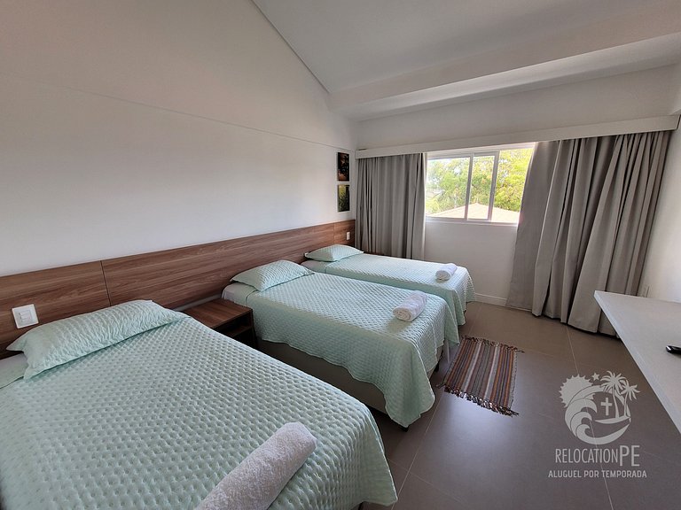 Casa Completa para 8 pessoas no Vila Sol em Serrambi | 02