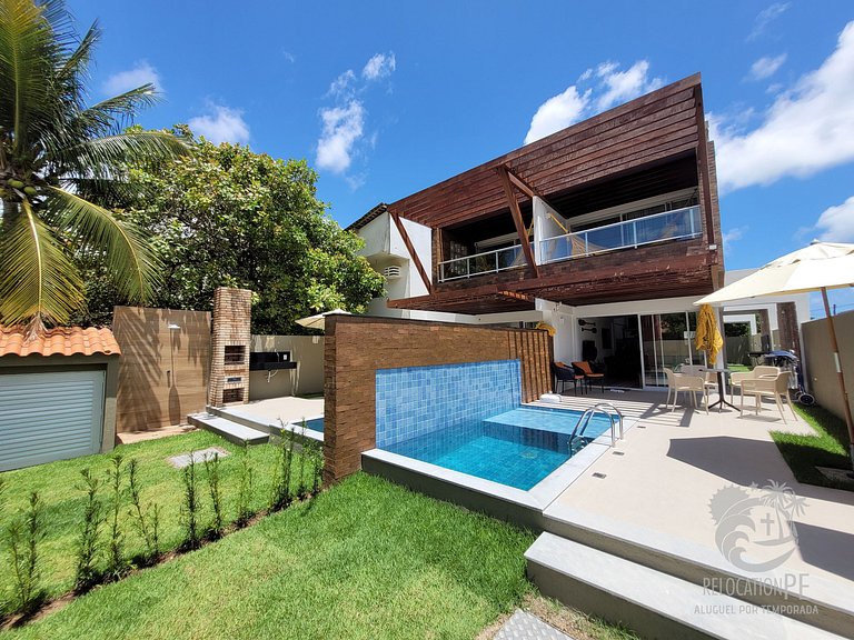Casa Completa para 8 pessoas no Vila Sol em Serrambi | 01