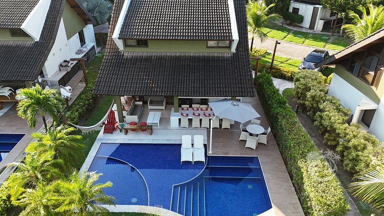 Malawi Beach Resort | Bangalô 61 Luxo Beira-Mar em Muro Alto