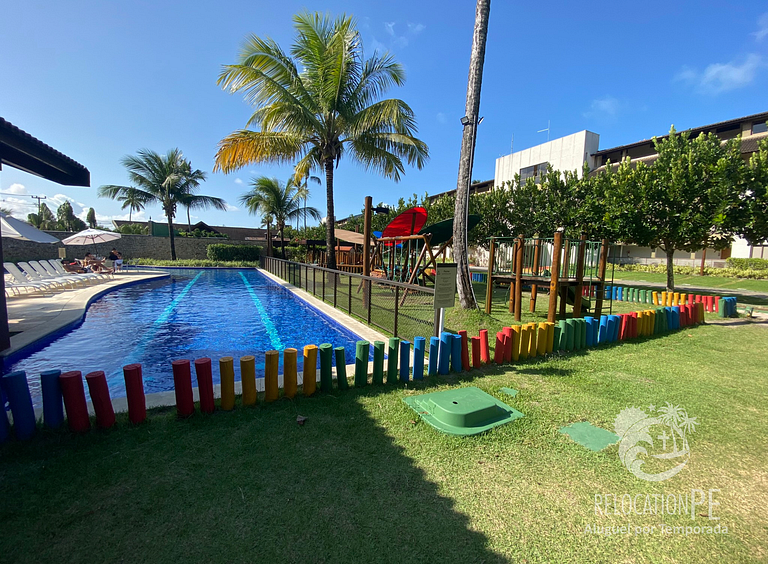 Malawi Beach Resort | Bangalô 61 Luxo Beira-Mar em Muro Alto