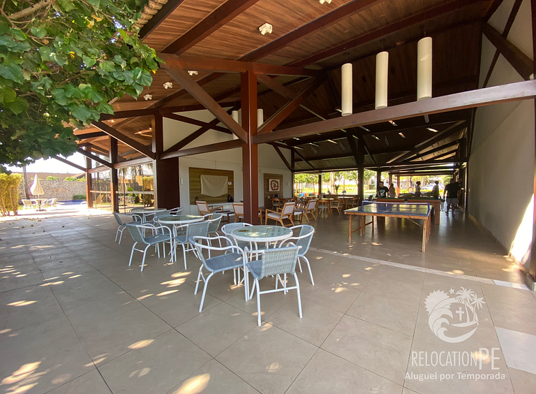 Malawi Beach Resort | Bangalô 61 Luxo Beira-Mar em Muro Alto
