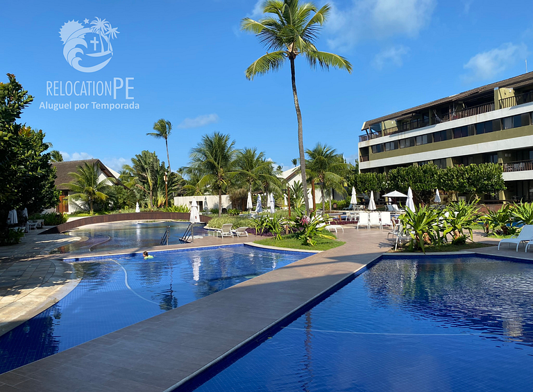 Malawi Beach Resort | Bangalô 61 Luxo Beira-Mar em Muro Alto