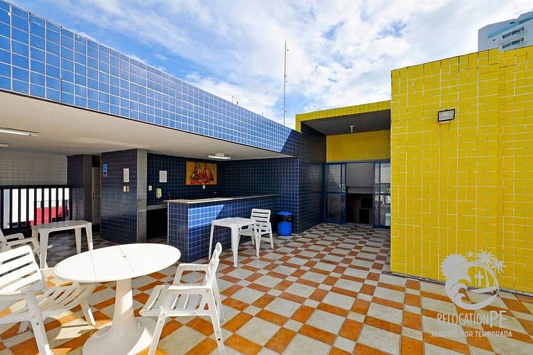 Edifício Everest 810 | Flat Completo Vista Mar em Boa Viagem
