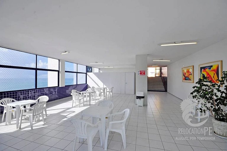 Edifício Everest 810 | Flat Completo Vista Mar em Boa Viagem